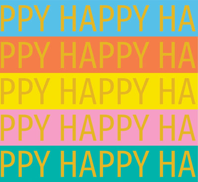 Happy Party Tissue Paper - Lemon And Lavender Toronto