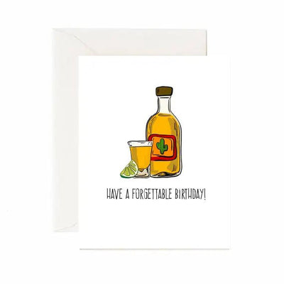 Have A Forgettable Birthday - Greeting Card - Lemon And Lavender Toronto