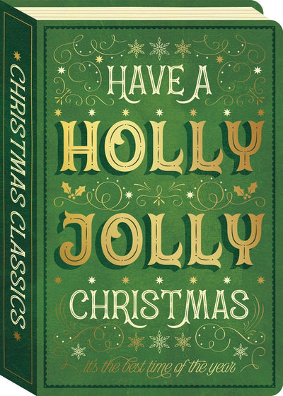 Have a Holly Jolly Christmas Book Card - Lemon And Lavender Toronto