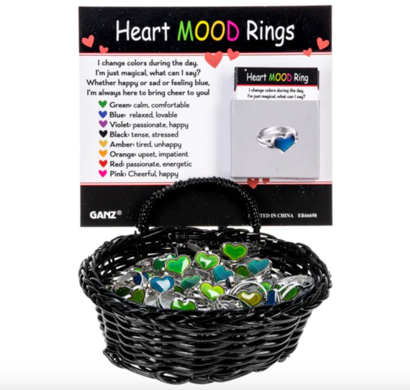 Heart Mood Ring - Lemon And Lavender Toronto