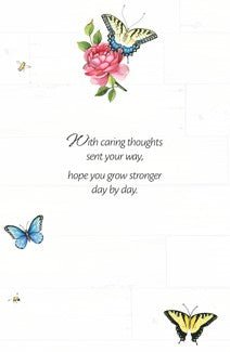 Heirloom Flower Garden Greeting Card - Lemon And Lavender Toronto