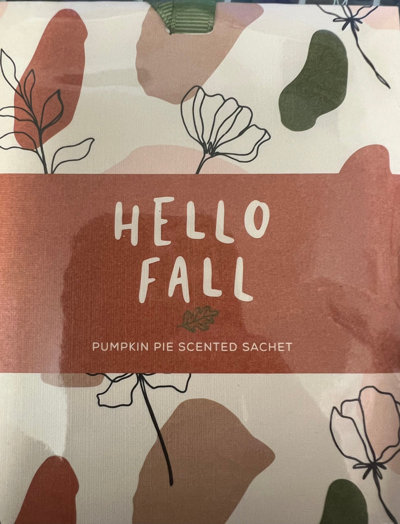 Hello Fall Pumpkin Pie Scented Sachet - Lemon And Lavender Toronto