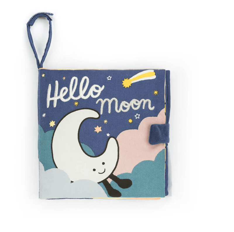 Hello Moon Fabric Book - Jellycat - Lemon And Lavender Toronto