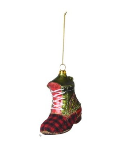 Hiking Boot Ornament - Lemon And Lavender Toronto