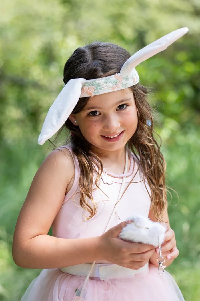 Hippity Hop Bunny Ears &amp; Tail Accessory Set - Lemon And Lavender Toronto