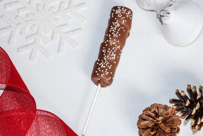 Holiday Chocolate Covered Marshmallow Stick - Lemon And Lavender Toronto