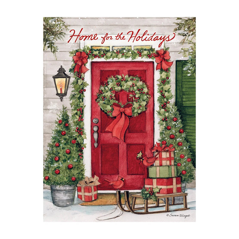 Holiday Door Boxed Christmas Cards - Lemon And Lavender Toronto