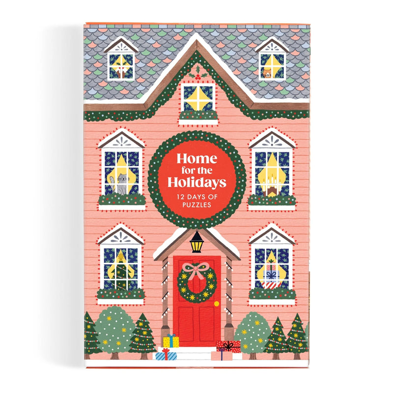 Home for the Holidays 12 Days of Puzzles