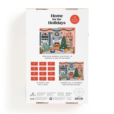 Home for the Holidays 12 Days of Puzzles