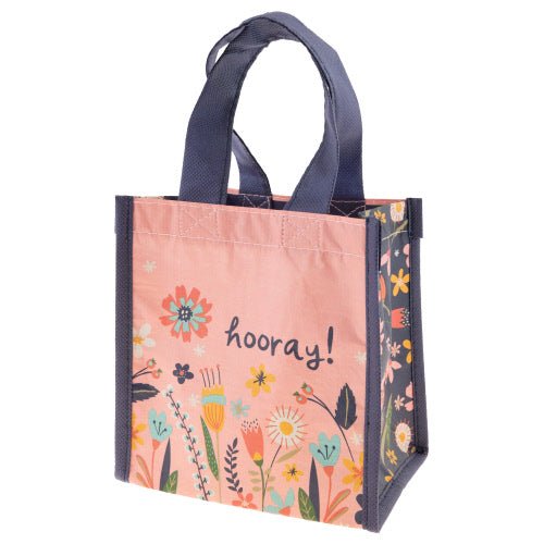 Hooray - Recycled Small Gift Bag - Lemon And Lavender Toronto