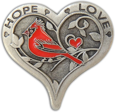 Hope & Love Cardinal Pocket Token - Lemon And Lavender Toronto