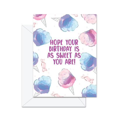 Hope Your Birthday Is As Sweet As You - Greeting Card - Lemon And Lavender Toronto