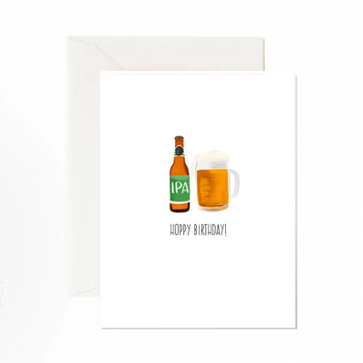 Hoppy Birthday Card - Lemon And Lavender Toronto