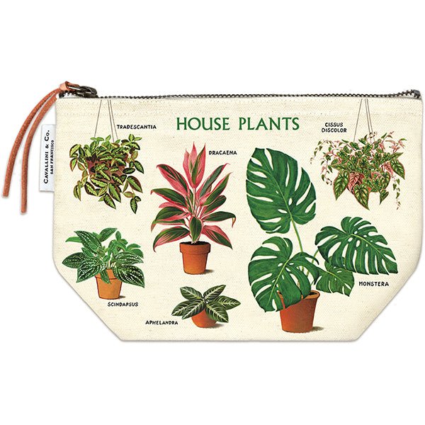 House Plants Pouch - Cavallini - Lemon And Lavender Toronto