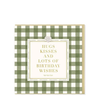 Hugs, Kisses & Bday Wishes Card - Lemon And Lavender Toronto