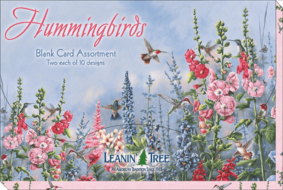 Hummingbirds Greeting Card Assortment Box - Lemon And Lavender Toronto