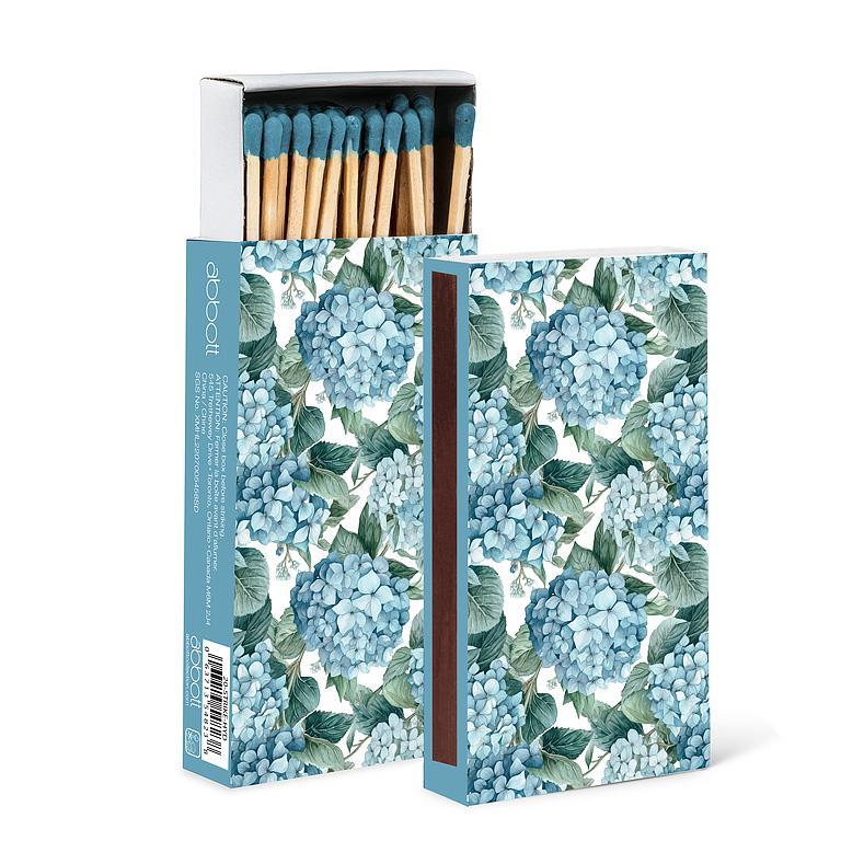 Hydrangea Print Matches 45 Sticks - Lemon And Lavender Toronto