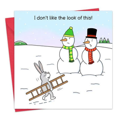 I Don't Like The Look of This -Funny Christmas Card