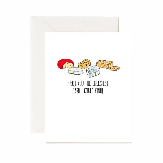 I Got You the Cheesiest - Greeting Card - Lemon And Lavender Toronto