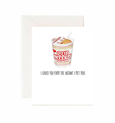 I Love You From The Instant I Met You - Greeting Card - Lemon And Lavender Toronto