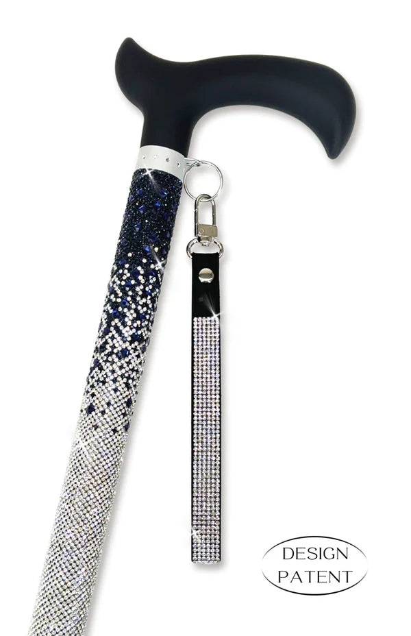 Dark Blue Ombre Sugar Cane