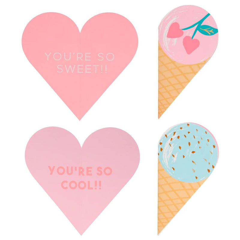 Ice cream Valentine’s Cards|Meri Meri - Lemon And Lavender Toronto