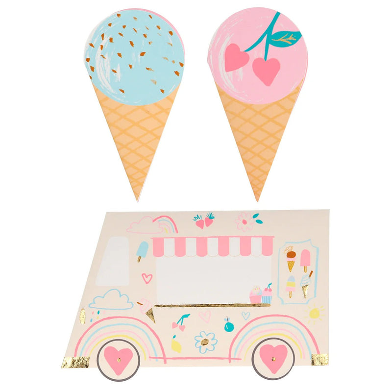 Ice cream Valentine’s Cards|Meri Meri - Lemon And Lavender Toronto