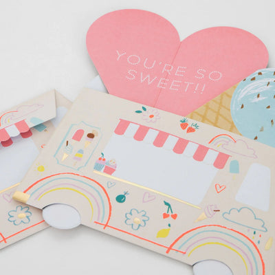 Ice cream Valentine’s Cards|Meri Meri - Lemon And Lavender Toronto