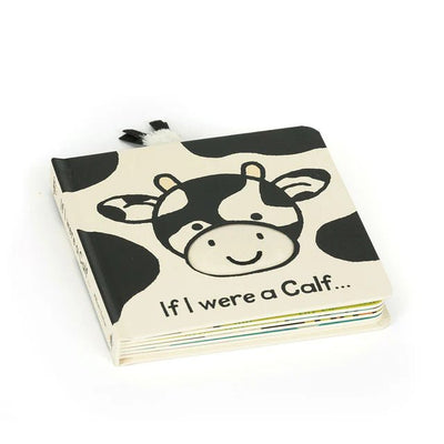 If I Were A Calf Board Book - Jellycat - Lemon And Lavender Toronto