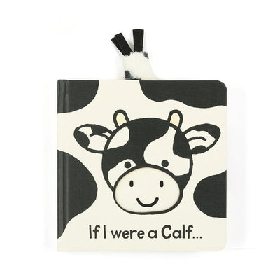 If I Were A Calf Board Book - Jellycat - Lemon And Lavender Toronto