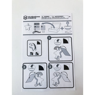 Star Pendant Soapstone Carving Kit - Made in Canada