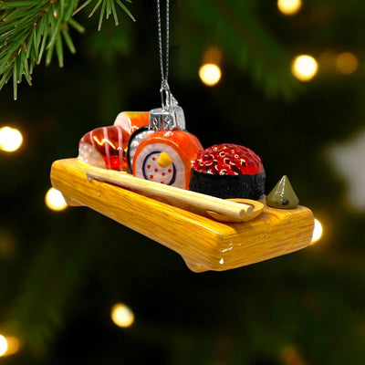 Glass Sushi Ornament