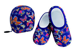 Womens Multi Butterflies Skinnies with a Pouch