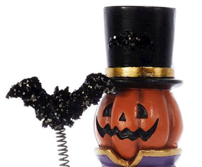 Jack - O - Lantern Toy Soldier Figurine w/ Bat - Lemon And Lavender Toronto