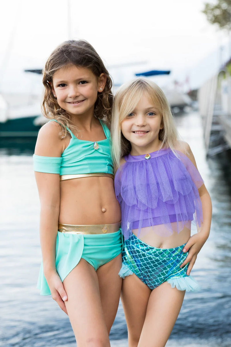 Jasmine Swimsuit for Kids - Lemon And Lavender Toronto