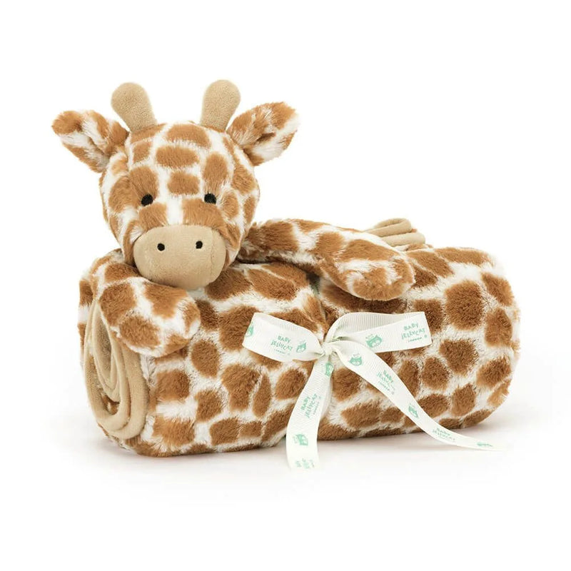 Bashful Giraffe Blankie - Jellycat