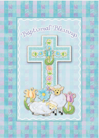 Jesus Loves Me - Faith Baby Congratulations Bookmark Card - Lemon And Lavender Toronto