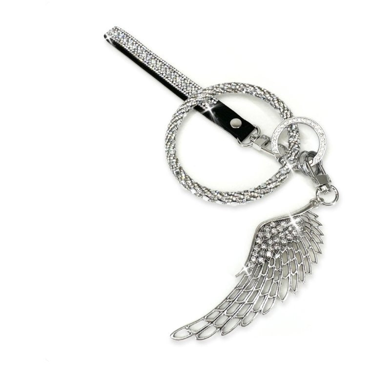 Jeweled Large Wing Keychain Jailer - Lemon And Lavender Toronto