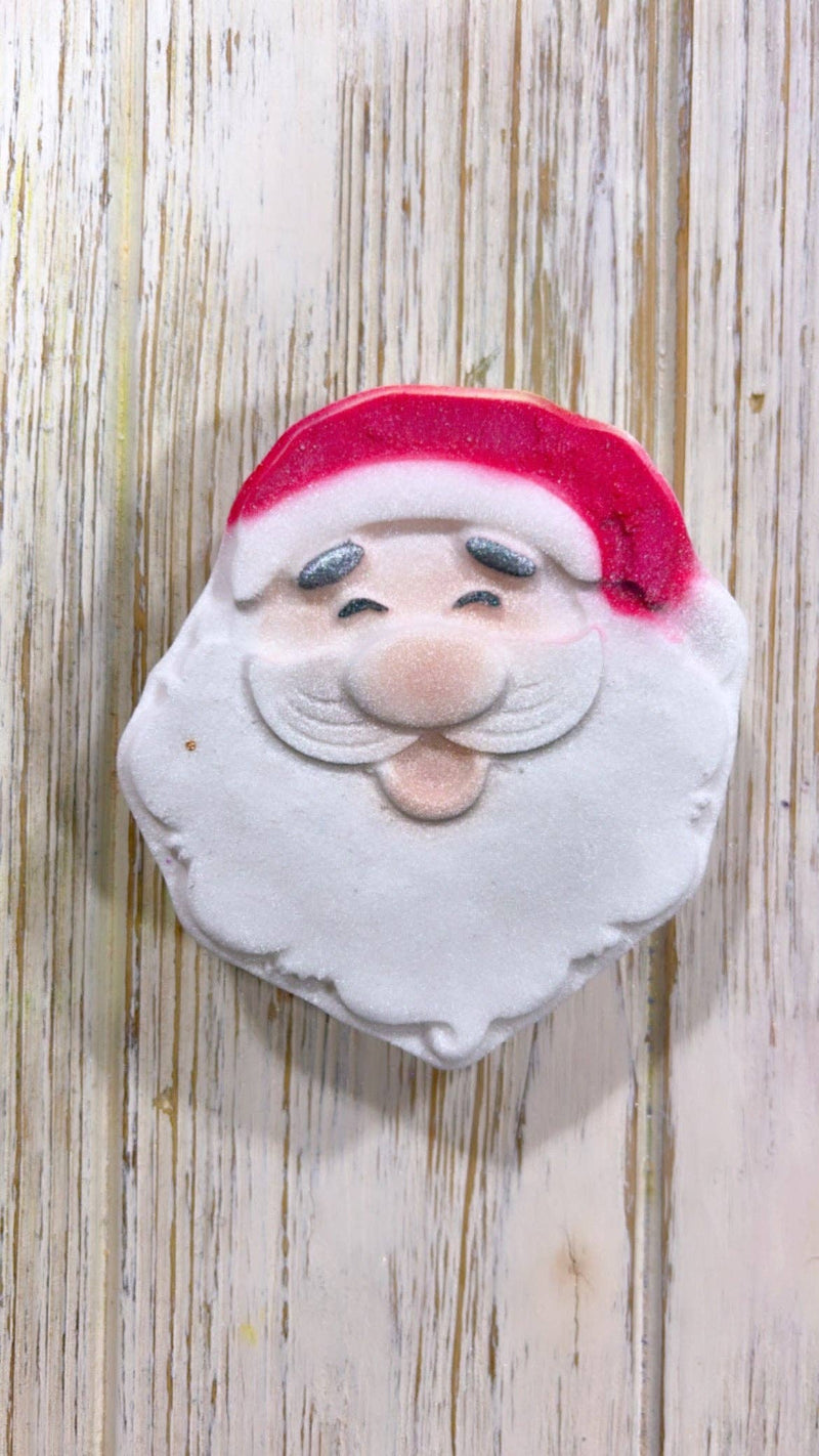 Jolly Santa Bath Bomb - Handmade in Canada - Lemon And Lavender Toronto