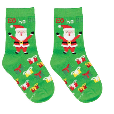 Kid's Santa's Presents Socks - Lemon And Lavender Toronto