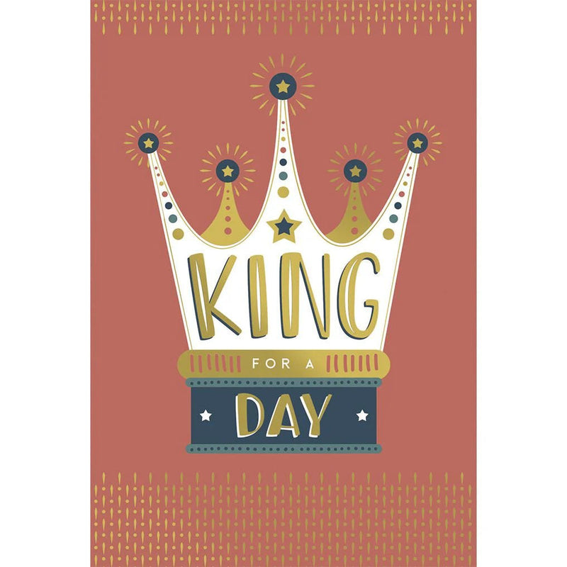 King For A Day Birthday Card - Lemon And Lavender Toronto