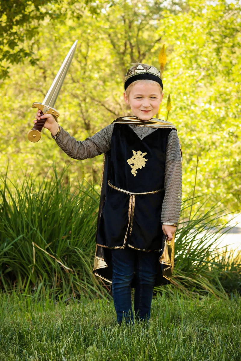 Knight Set with Tunic, Cape and Crown - Lemon And Lavender Toronto
