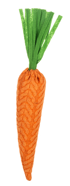 Knitted Carrot Figurine - Lemon And Lavender Toronto