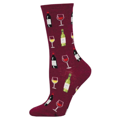 Ladies Fine Wine Socks - Lemon And Lavender Toronto