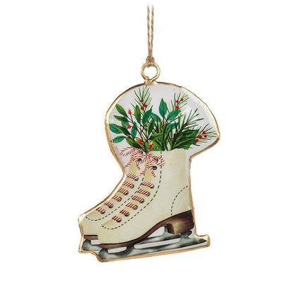 Ladies Skate Ornament - Lemon And Lavender Toronto