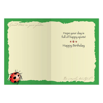 Ladybug Advice Card - Lemon And Lavender Toronto