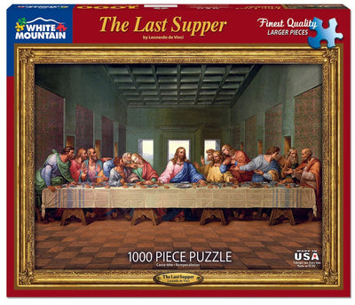 Last Supper 1000 Piece Jigsaw Puzzle - Lemon And Lavender Toronto