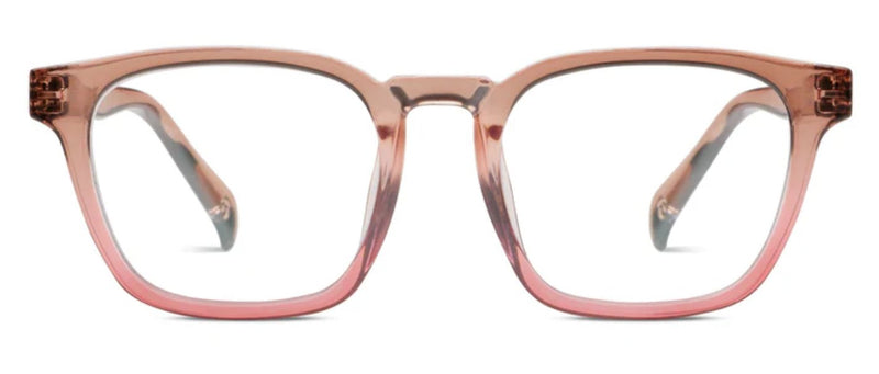 Latte Tan/Coral Reading Glasses - Peepers - Lemon And Lavender Toronto