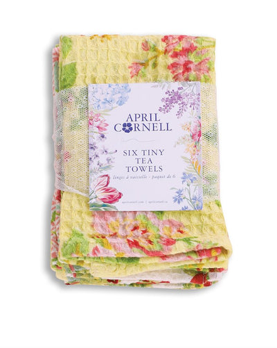 Lawn Party Tiny Towel Bundle - Set of 6 - Lemon And Lavender Toronto