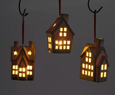 LED House Ornament, Sold Individually - Lemon And Lavender Toronto